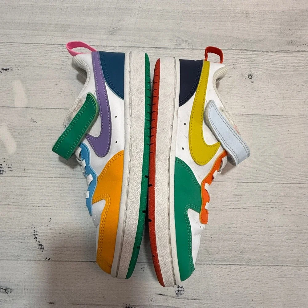 Nike Court Borough Low Recraft Little Kids' Shoes multicolor child size 13